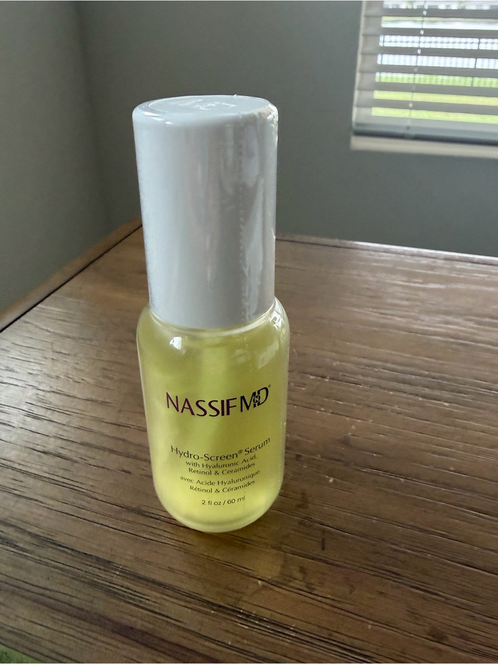 NassifMD Hydro-Screen Serum 2 oz  New Sealed bottle